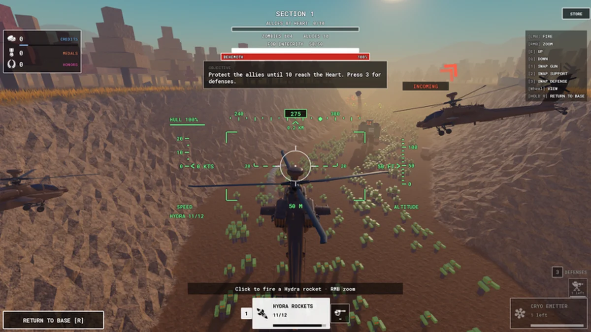 Official Zombie Air Force aircraft and frontline artwork