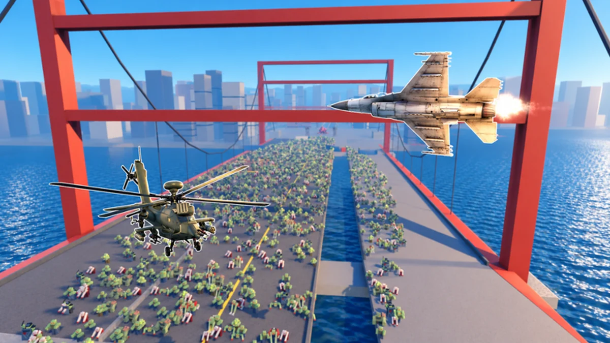 Official Zombie Air Force frontline scene
